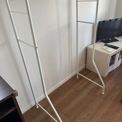 棚付ランドリーラックの画像