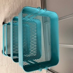 3段キャスター付きワゴン　イケアの画像