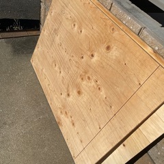 12mm合板　コンパネ　端材3枚　DIY 　の画像