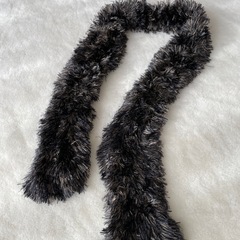 フェイクファー　マフラーの画像