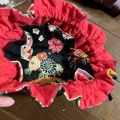 縮緬細工　袋の画像