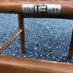 定型文には返信しません　昭和レトロ　IFの家具　ダイニングチェア　2脚セット の画像