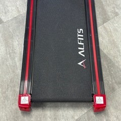 アルインコ ランニングマシン AFR2119 〜10km 折りたたみ レッド ルームランナー 健康器具 札幌市白石区の画像