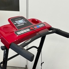 アルインコ ランニングマシン AFR2119 〜10km 折りたたみ レッド ルームランナー 健康器具 札幌市白石区の画像