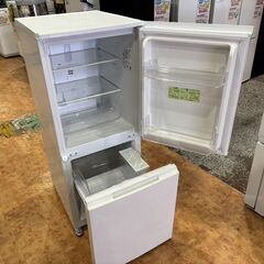 【愛品館 市原店】SHARP　2020年製　152L　2ドア冷蔵庫　SJ-D15G-W　【愛市IR018535-105】の画像