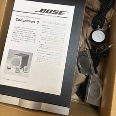 BOSEコンパニオン３シリーズ2 スピーカー。の画像
