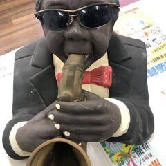 【ジャングルジャングルサカイ石津店】ジャズシンガー　オブジェ　置物　おしゃれ　インテリア　堺市 西区 堺区 石津の画像