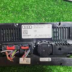 アウディ Audi A5 エアコンスイッチ エアコンスイッチパネルの画像