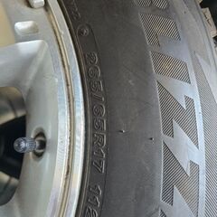 ランドクルーザープラド用冬タイヤホイール4本セットの画像