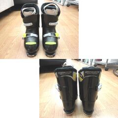 22.0㎝ ジュニア スキーブーツ スノーカービン ブラック 2バックル アウトソール265㎜ SNOW CARVING MOVE2 西岡店の画像