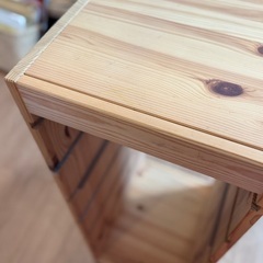 IKEA★TROFAST トロファスト フレーム ライトホワイトステインパインの画像