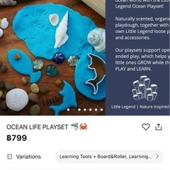 Little Legend Ocean Life セット 粘土欠品
の画像