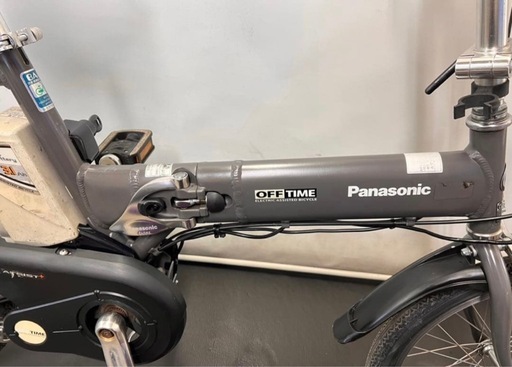 保証付き　送料無料　パナソニック　オフタイム　折りたたみ　電動アシスト自転車　g1220