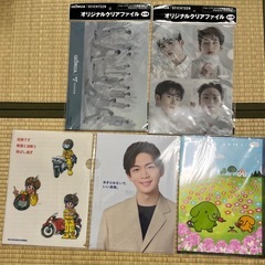 クリアファイル　55枚 まとめ売りの画像