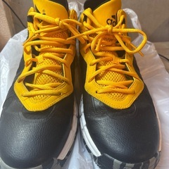 adidas 靴 JLIN17 ブラックの画像