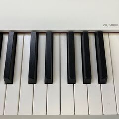 CASIO  PX-S1000WE　電子ピアノ【専用スタンド＆ペダル付】の画像