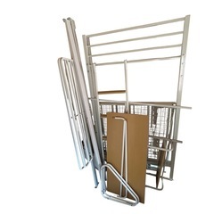 ほぼ未使用　ロフトベッド　ホワイトｘナチュラル　デスク付きの画像