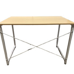 サンワサプライ　ワーキングデスク　ライトブラウン　100-DESKF003　（在庫：1）の画像