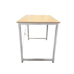 サンワサプライ　ワーキングデスク　ライトブラウン　100-DESKF003　（在庫：1）の画像