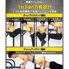 ぶら下がり健康器 懸垂バー  懸垂マシーン　室内　トレーニング　懸垂懸垂　腹筋　運動　耐荷重150キロの画像