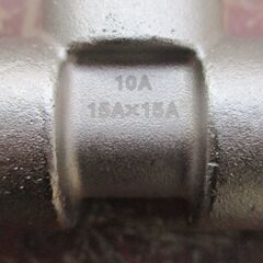 ☆日立金属 HITACHI プッシュインパクト継手接続要領10A 15A×15A 22・Q QL LPガス用◆ひょうたんの画像