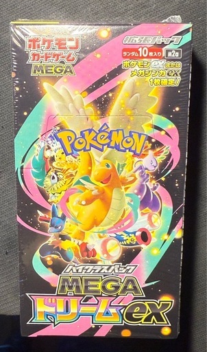 ポケモンカードゲーム MEGAドリームex シュリンク付き 1BOX - ポケモン