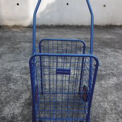 ショピングカート　幅約32.5×　奥行約30×　高さ約83cm　　中古品　引取専用の画像