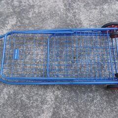 ショピングカート　幅約32.5×　奥行約30×　高さ約83cm　　中古品　引取専用の画像