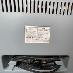 電気ストーブTEKNOS ES-K710(W) 　　の画像