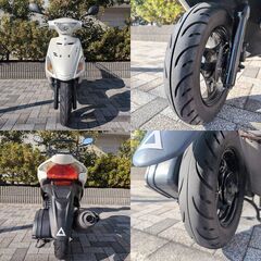 程度良好！SUZUKIアドレスV125S パールホワイト 2.4万km台 LED 社外グリップ 即決特典★TRIX★の画像