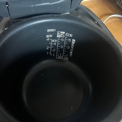 5合炊き炊飯器プラチナ圧釜の画像