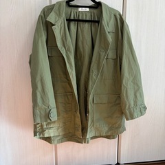 Furryrate ミリタリージャケット シャツ　レディースの画像