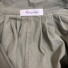 Furryrate ミリタリージャケット シャツ　レディースの画像