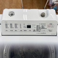 【来店いただける方限定】全自動洗濯機 7.0kg【トレファク摂津店】の画像