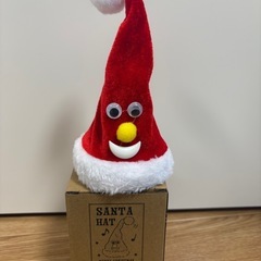 クリスマス　サンタ帽子　歌って踊る　動くおもちゃの画像