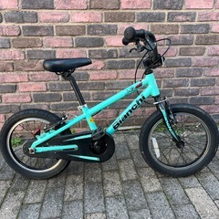 Bianchi ビアンキ　XR16 子供用自転車 16インチ ミントグリーン の画像