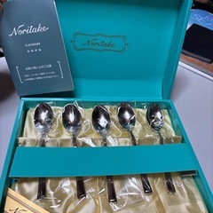 未使用　ノリタケ　ティースプーン　５本セットの画像