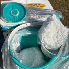 【新品未使用】回転モップ の画像