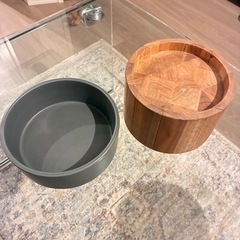 &cat フード&ウォーターボウルセットの画像