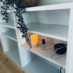 オシャレ　白い棚　ブランド不明　IDEE MUJI 好きにの画像