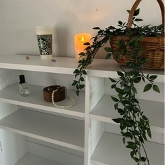 オシャレ　白い棚　ブランド不明　IDEE MUJI 好きにの画像