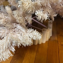 ピンクのクリスマスツリーの画像