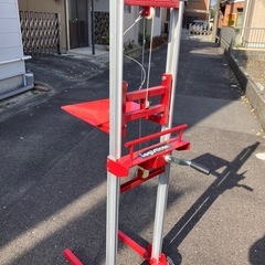 ミニアルミナムハンドスタッカー　ハンドリフターの画像