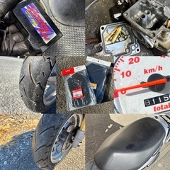 ⭐️ZZ爆速❗️社外CDI爆速.メーター振り切り⭐️バッテリー・プラグなど新品交換⭐️キャブレーターオーバーホール済みで快調⭐️50cc原付スポーツスクーター⭐️の画像