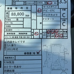 ガレージキクザト業販価格コーナー　プリウスα５人乗りの画像