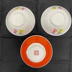 子供用ラーメンどんぶり 3個セット 引取限定の画像