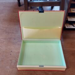 LOTTE 本型 ブック型 小物入れ ロッテ 小物収納 レトロ　/UJｰ1392 2Fの画像