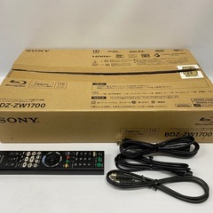 SONY BDZ-ZW1700 ブルーレイレコーダー　2020年製の画像