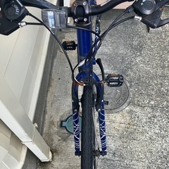 イオンバイク購入　クロスバイク　ノトス　700C　21段変速　アルミフレーム 　の画像