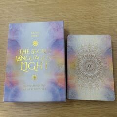 ザ・シークレット•ランゲージ•オブ•ライト　英語版　オラクルカード　S_354の画像